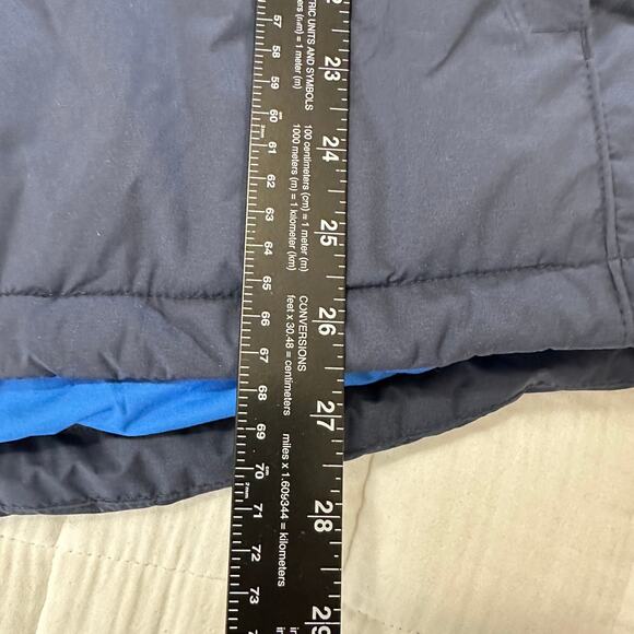 Brooks Brothers Mens Convertible Down Puffer Vest Coat Navy Size Medium NWT $248 - Picture 8 of 8